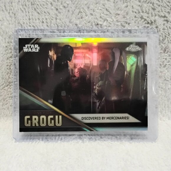 3/$25 Mint 2023.Topps Chrome Journey of Grogu Star Wars Refractor Card JG-6!! - Picture 1 of 2